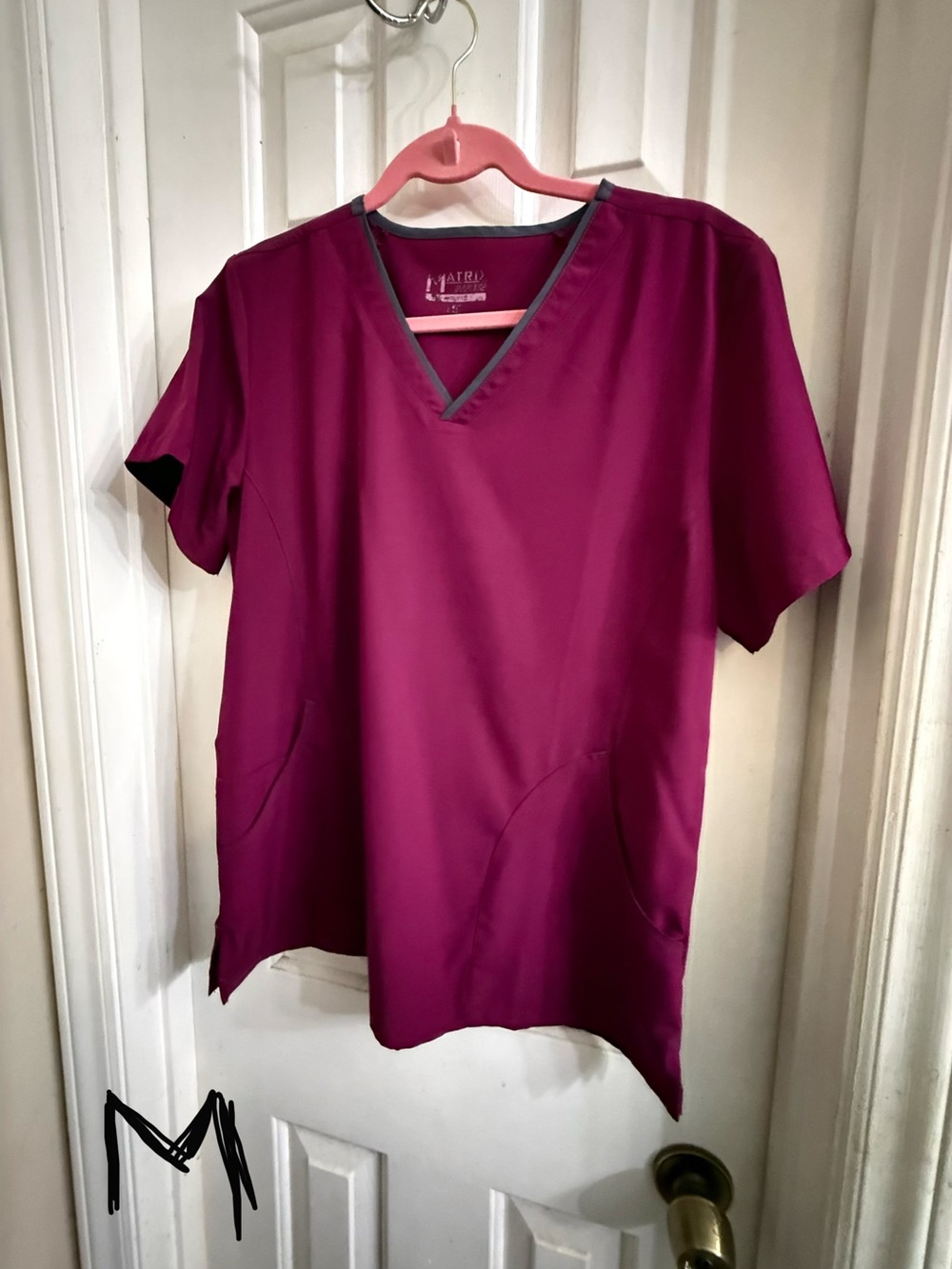 Assorted Medical Scrub Tops - Multi Color Mix - Picture 3 of 14